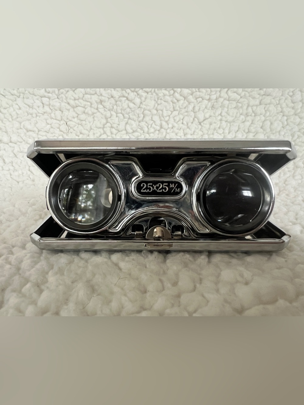 Vintage Focal Folding Opera Glasses 2.5x25mm Japan Compact Binoculars